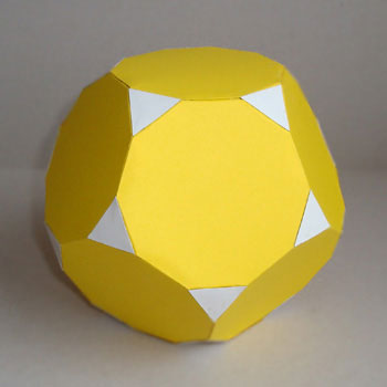 a truncated dodecahedron